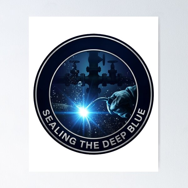 Item preview, Sealing The Deep Blue: Subsea Master designed and sold by AuntKikiShirts.