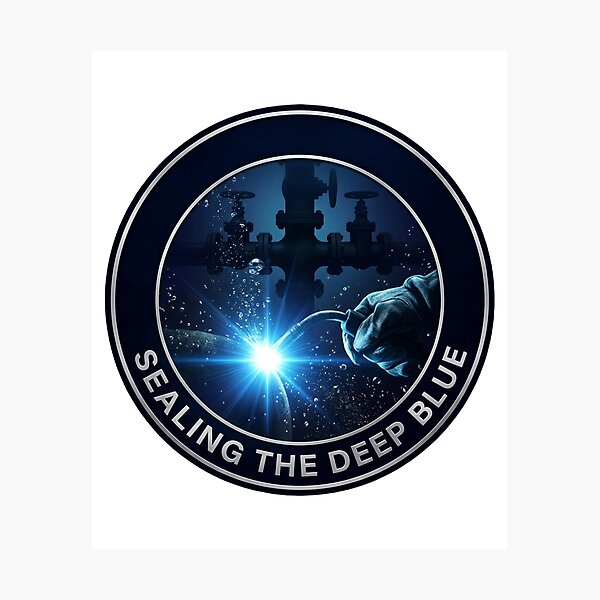 Item preview, Sealing The Deep Blue: Subsea Master designed and sold by AuntKikiShirts.