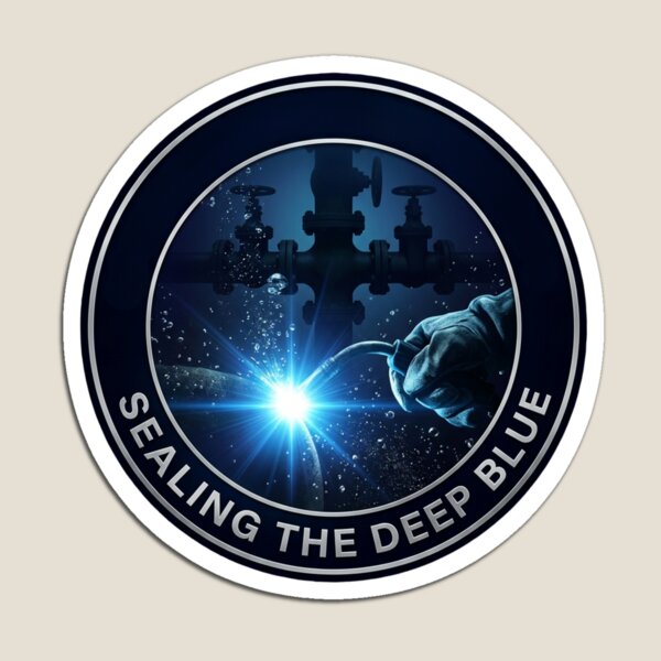 Item preview, Sealing The Deep Blue: Subsea Master designed and sold by AuntKikiShirts.