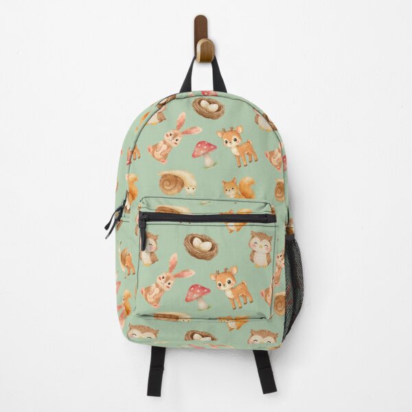 Item preview, Cute Woodland Animals Pattern designed and sold by Cosmic Badger.