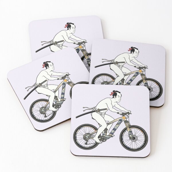 Item preview, Samurai Mountain Bike Rider designed and sold by FLIP-original.