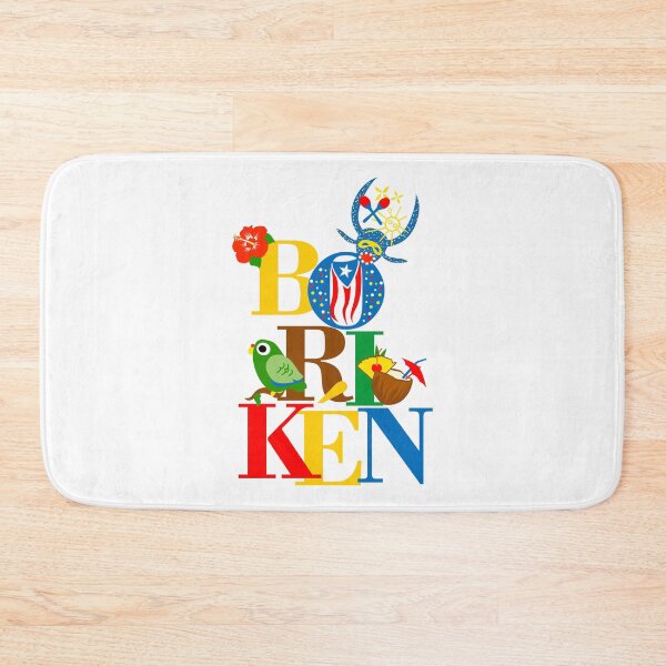Item preview, Puerto Rico Boriken Bandera Cotorra Vejigante Flor de Maga Piña Colada Maracas designed and sold by byDarling.