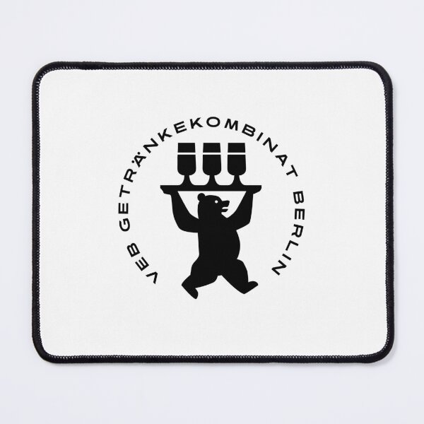 Item preview, VEB Getränkekombinat Berlin logo (black) designed and sold by VEB Ostladen.