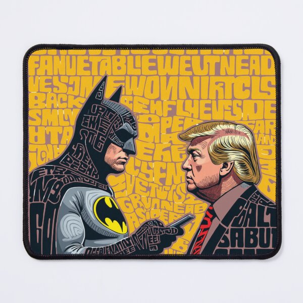 Item preview, Gotham Meets Politics – Funny Crossover Tee designed and sold by Mohtarma Designs.