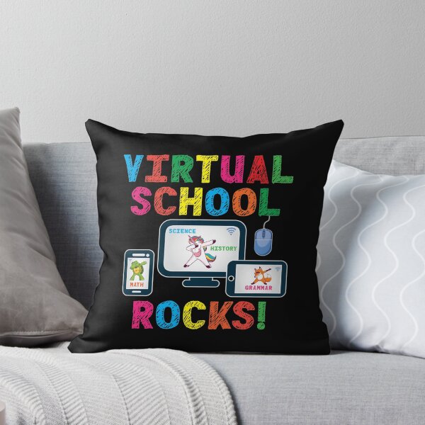 Artikelvorschau, Virtuelle Schule rockt! Einhorn-Mathefuchs entworfen und verkauft von Rosemarie Guieb Designs.