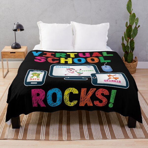 Item preview, Virtual School Rocks Unicorn Math Fox designed and sold by Rosemarie Guieb Designs.