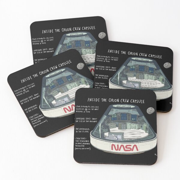 Item preview, Inside the Orion Crew Capsule designed and sold by audramaticart.