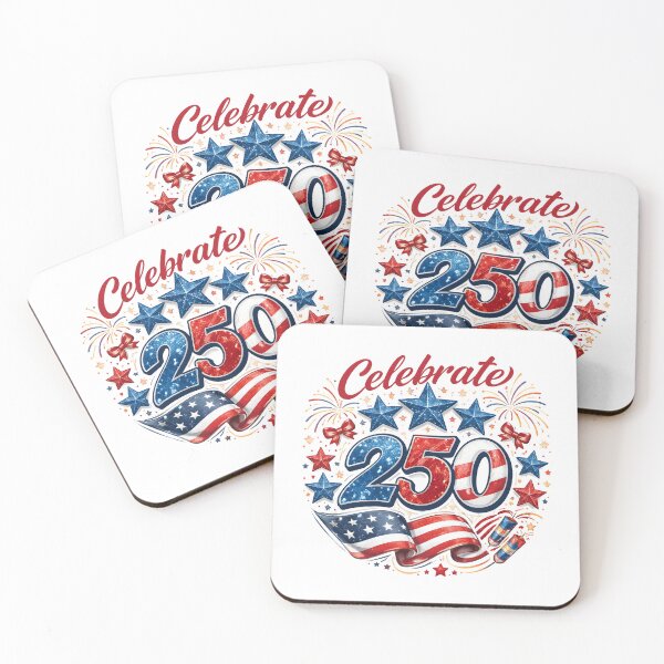 Item preview, Celebrate 250 USA Patriotic Design, 4th of July Shirt PNG, American Flag 250 Years Independence, Fireworks USA Design designed and sold by Polarisofficial.