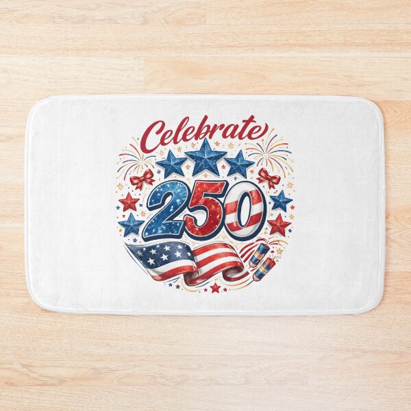Item preview, Celebrate 250 USA Patriotic Design, 4th of July Shirt PNG, American Flag 250 Years Independence, Fireworks USA Design designed and sold by Polarisofficial.