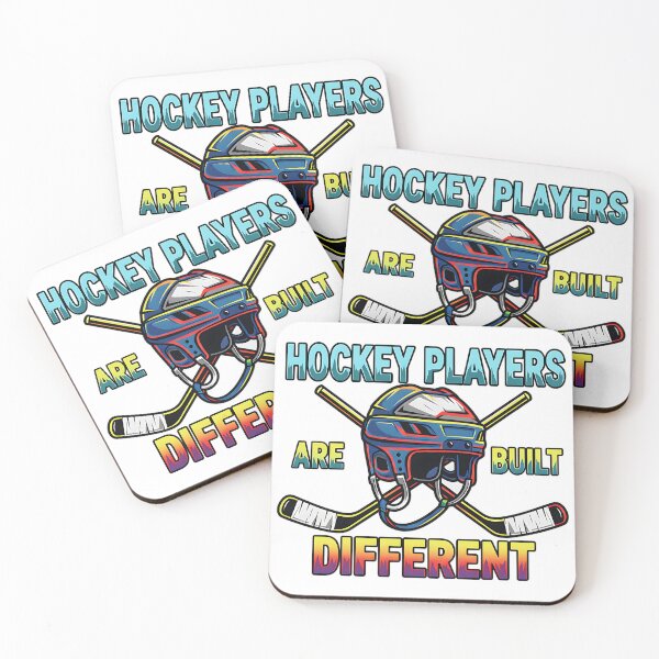 Item preview, built different hockey humor for players and fans designed and sold by ArtDesignTp.