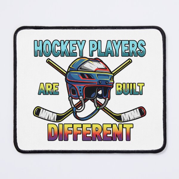 Item preview, built different hockey humor for players and fans designed and sold by ArtDesignTp.