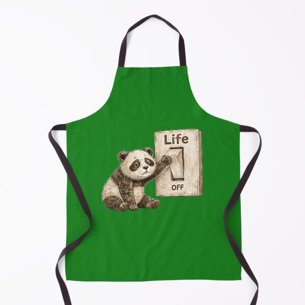 Item preview, Panda Pause Life Sticker – Funny Burnout and Relax Humor Art designed and sold by Felixuss.