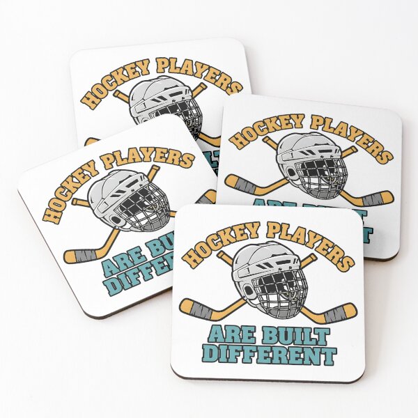 Item preview, funny hockey athlete built different quote art designed and sold by ArtDesignTp.