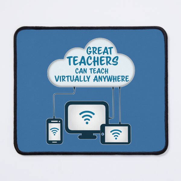 Item preview, Great Teachers Teach Virtually Anywhere designed and sold by Rosemarie Guieb Designs.