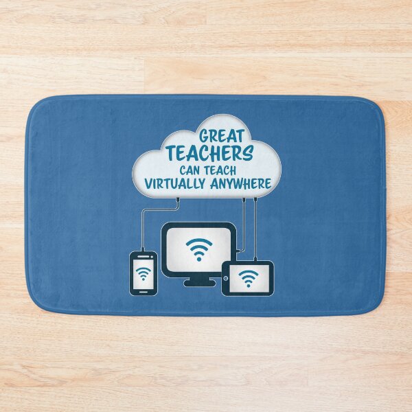 Item preview, Great Teachers Teach Virtually Anywhere designed and sold by Rosemarie Guieb Designs.