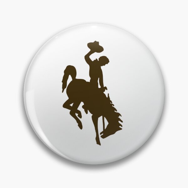 Item preview, Wyoming Cowboys Logo Bucking Bronco Horse designed and sold by Ashwhalen.