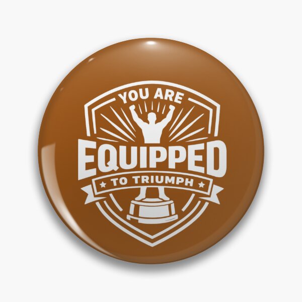 Item preview, You Are Equipped to Triumph | Personal Growth & Inspiration designed and sold by HopeFilled Ink.