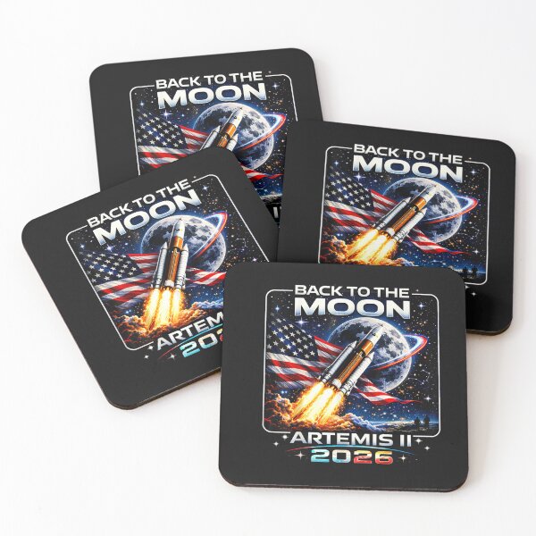 Item preview, Back to the Moon – Artemis II 2026 Rocket Space Design designed and sold by tarikusa02.