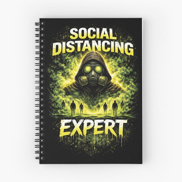Item preview, Social Distancing Expert Shirt | Introvert Humor Tee | Funny Anti Social Gift designed and sold by ElsterCreative.
