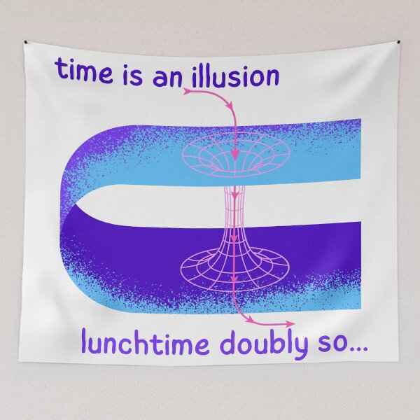 Item preview, Time Is An Illusion Lunchtime Doubly So designed and sold by ReuvenStore.