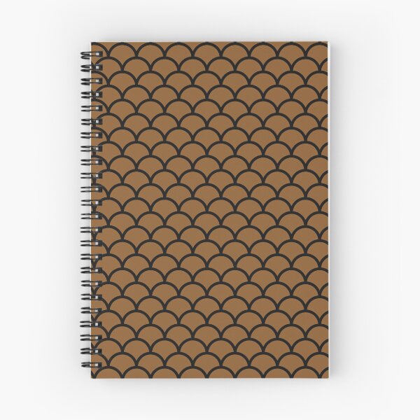 Item preview, Bronze And Black Mermaid Scales Pattern designed and sold by pattern-archive.