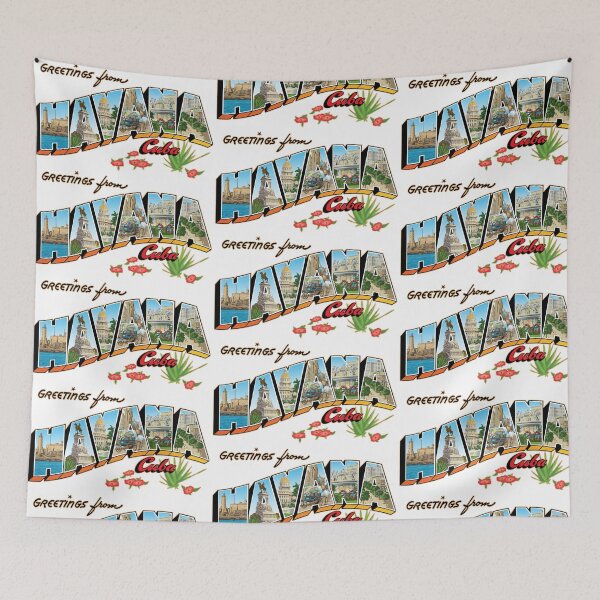 Item preview, Greetings From Havana Cuba Postcard designed and sold by portokalis.