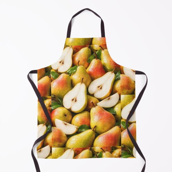Item preview, Golden Blush Pear Harvest | Juicy Autumn Fruit Pattern | Fresh Orchard Kitchen Decor designed and sold by SergioMiklos.