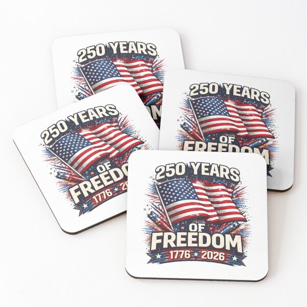 Item preview, 250 Years of Freedom 1776–2026, Patriotic American Flag T-Shirt, 4th of July Independence Day USA Tee designed and sold by Polarisofficial.