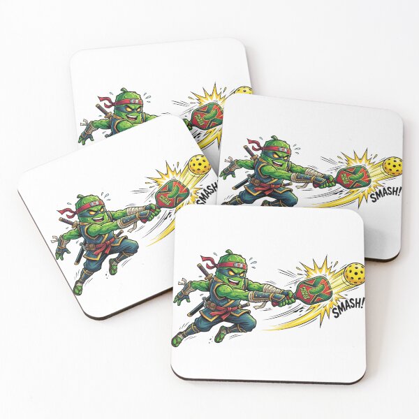 Item preview, Pickleball Ninja Cartoon Adventure designed and sold by Quiet Mode Studio.