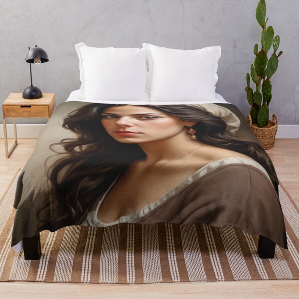 Item preview, Classical Italian Portrait Oil Painting Art Print designed and sold by GenesisArtis.