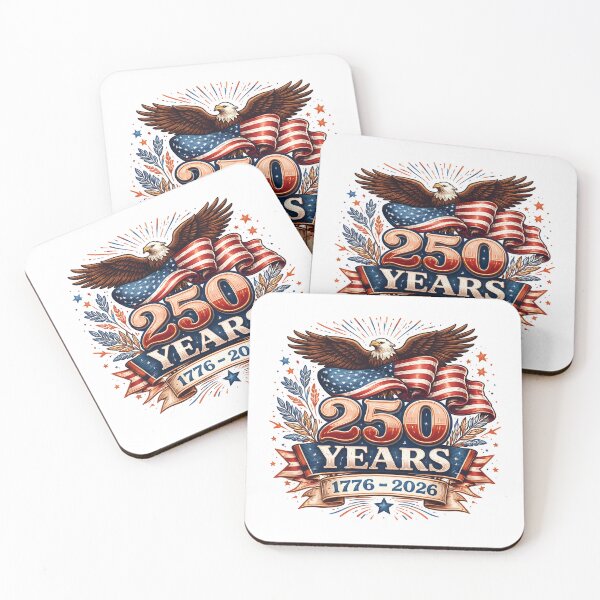 Item preview, USA 250 Years 1776–2026 Patriotic Design, American Eagle Flag Independence Day, 4th of July USA Celebration designed and sold by Polarisofficial.