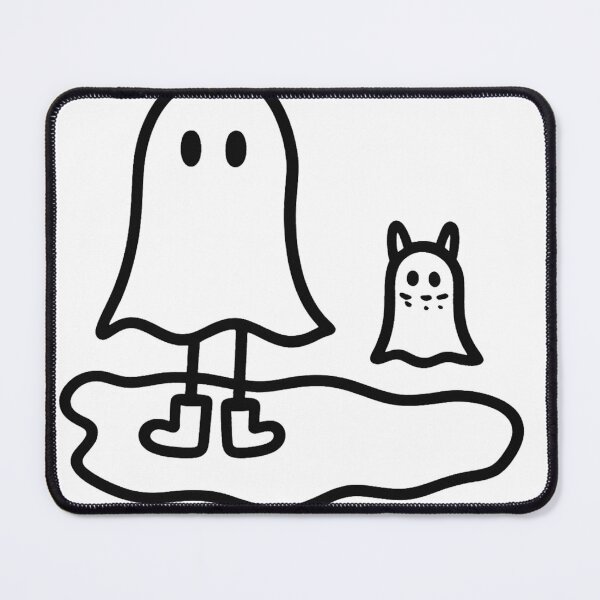 Item preview, Ghost in Boots with Cat designed and sold by Wildeinator.