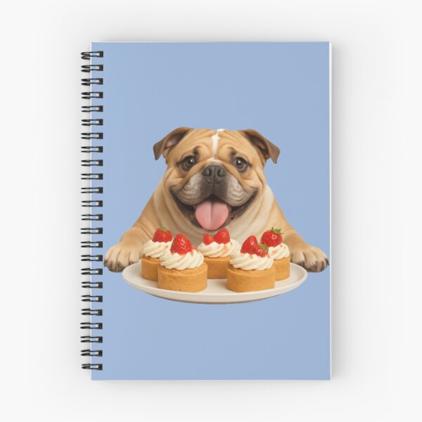 Item preview, Too Many Cakes – Indulgent Dog designed and sold by PurrfectWhisper.