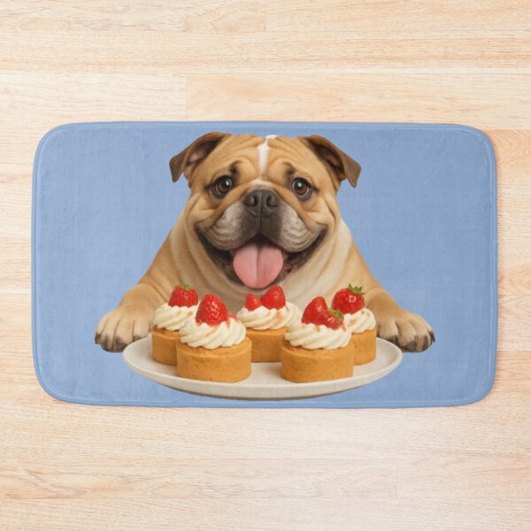 Item preview, Too Many Cakes – Indulgent Dog designed and sold by PurrfectWhisper.