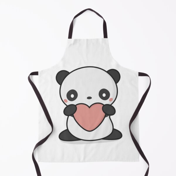 Item preview, Cute Kawaii Panda Sticker with Heart – Adorable Love Cartoon Animal designed and sold by ZYNORAworld.