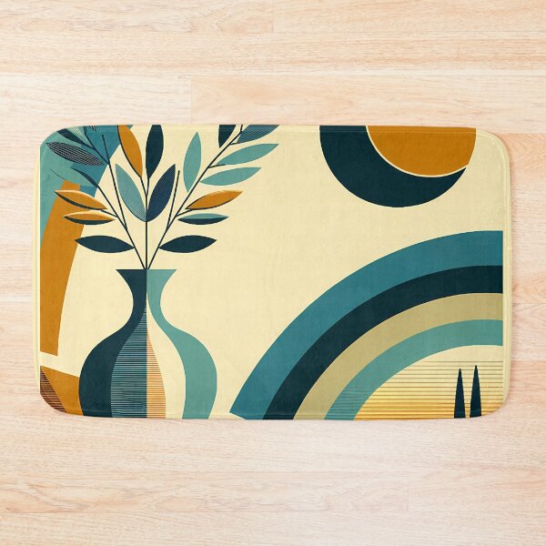 Item preview, Abstract Vase and Moon Landscape designed and sold by InkSmithery.