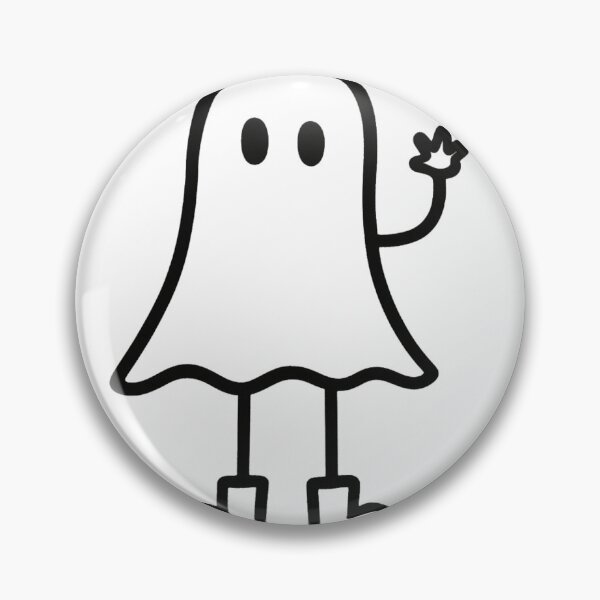 Item preview, Ghost in Boots Says Hi designed and sold by Wildeinator.