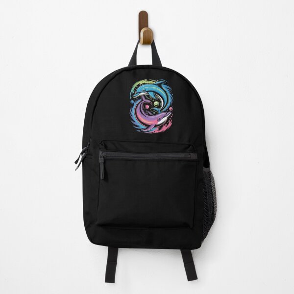 Item preview, Twin Dolphins — Yin Yang Ocean Circle V1 designed and sold by DarylWelsh2024.