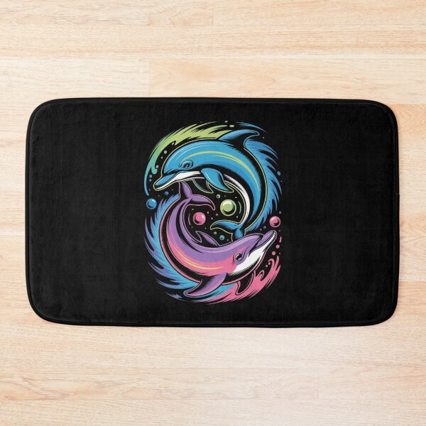 Item preview, Delfines Gemelos — Círculo Oceánico Yin Yang V1 designed and sold by DarylWelsh2024.