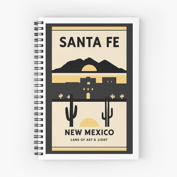 Item preview, Santa Fe Retro Travel Poster – Land of Art & Light designed and sold by bobparduephoto.