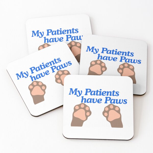 Item preview, My Patients Have Paws  designed and sold by ShelbsSticker.