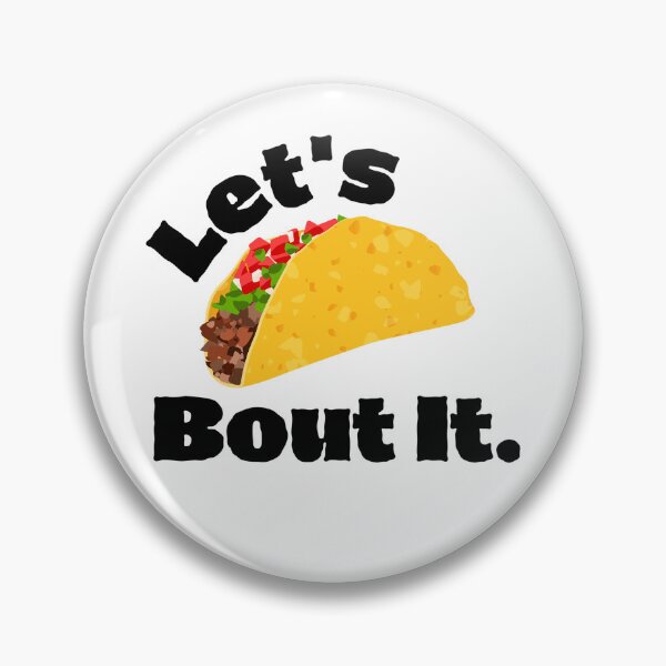 Item preview, Funny Taco Design - Taco Tuesday - Political Humor Gifts - Let’s Taco About It - Humorous TACO Joke designed and sold by DesignByLeo.