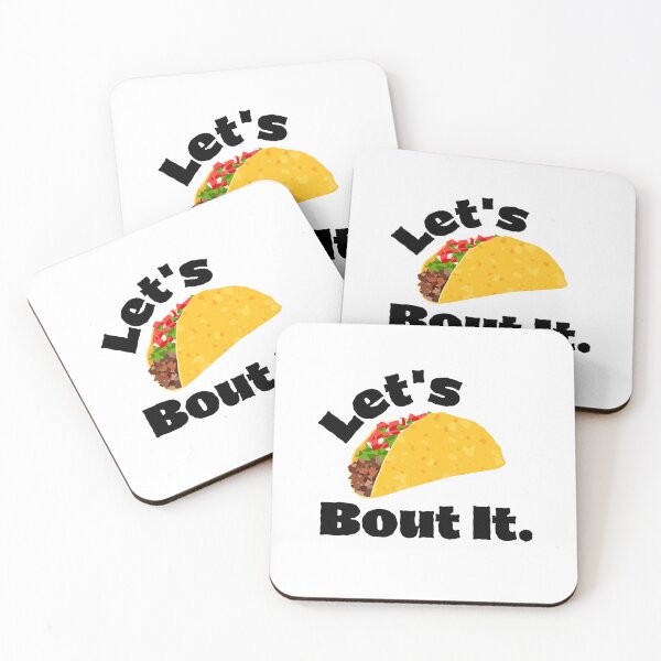 Item preview, Funny Taco Design - Taco Tuesday - Political Humor Gifts - Let’s Taco About It - Humorous TACO Joke designed and sold by DesignByLeo.