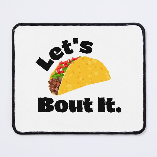 Item preview, Funny Taco Design - Taco Tuesday - Political Humor Gifts - Let’s Taco About It - Humorous TACO Joke designed and sold by DesignByLeo.
