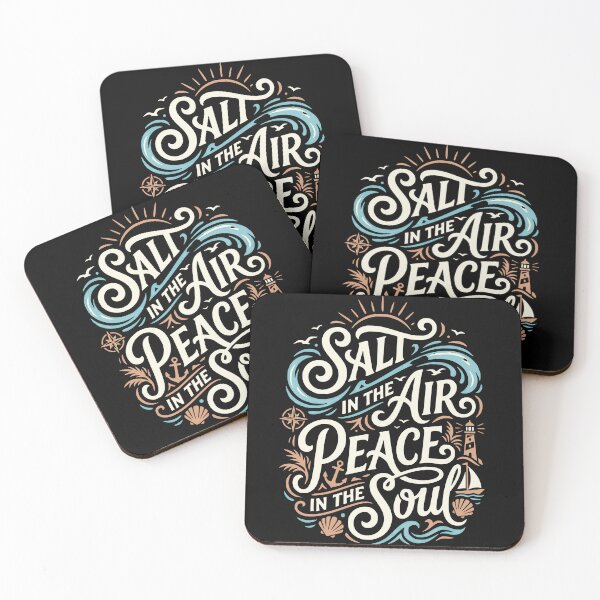 Item preview, Salt in the Air Peace in the Soul – Coastal Nautical Design designed and sold by SoulTreasures.