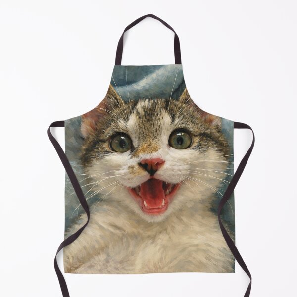 Item preview, Joyful kitten on a cozy blanket designed and sold by donchago.