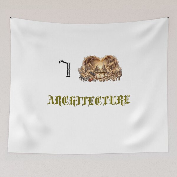 Item preview, I love architecture designed and sold by Substance_life.