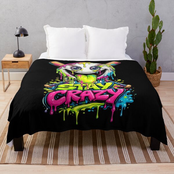 Item preview, Stay Crazy Mode Baseball Funny Ice Cream Drip Graffiti Style Graphics designed and sold by NuralsArt.