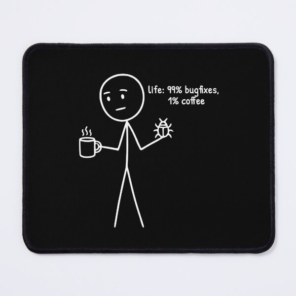 Item preview, Coffee Powered Coding XKCD Style Programmer Humor designed and sold by AnnSign.