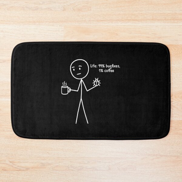 Item preview, Coffee Powered Coding XKCD Style Programmer Humor designed and sold by AnnSign.